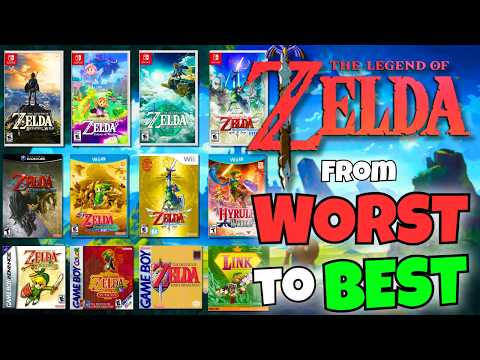 Ranking Every Legend of Zelda Game!