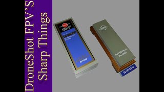 Vitrified Diamond Whetstone vs. Resin Bonded - King Resin Diamond & HK Knife Works 1k Vitrified
