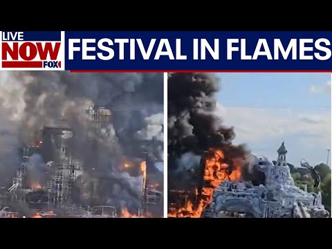 Video | BREAKING: Tomorrowland main stage engulfed in huge flames
