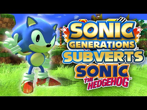How Sonic Generations Subverts Classic Sonic