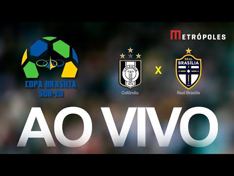 COPA BRASÍLIA SUB-20 2025 - CEILÂNDIA x REAL BRASÍLIA - AO VIVO E COM IMAGENS - 26.10.25