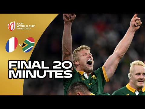 Relive the BREATHTAKING final 20 minutes 😱 | France v South Africa | Rugby World Cup 2023
