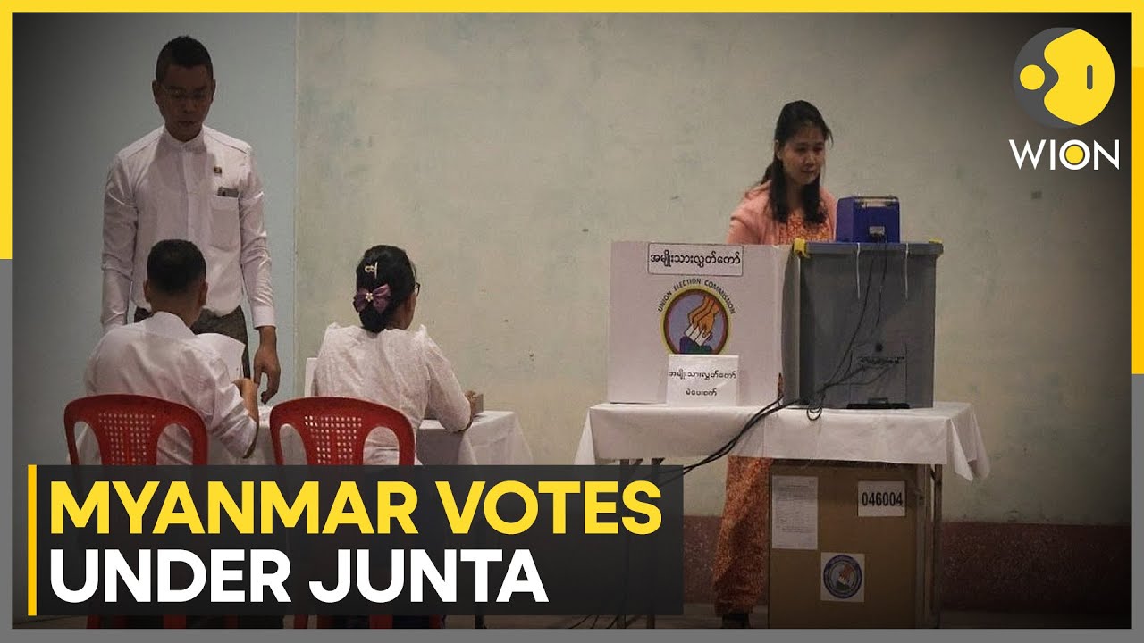 Myanmar's Junta-Run Elections Underway Despite Civil War in the Country | WION News