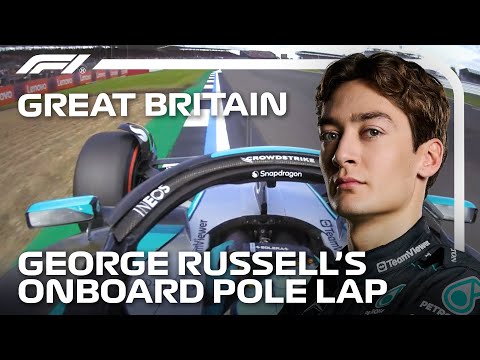 ラッセルのポールラップオンボード映像 F1 2024 F1第12戦イギリスGP(シルバーストン)