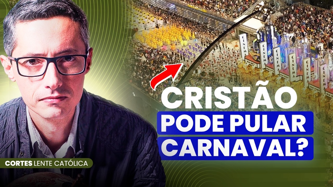 Pular CARNAVAL é PECADO? | Prof. Raphael Tonon - Cortes Lente Católica