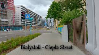 Białystok. Ulica Ciepła