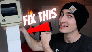 Fix Your Zebra Label Printer Wasting Two Labels on Boot Or Opening Top | Annoying Setting