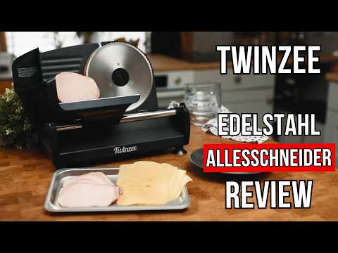Twinzee Elektrischer Allesschneider - Der beste Allesschneider für Brot, Fleisch & Käse?