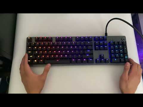 Logitech G512 Carbon Gaming Keyboard Showcase