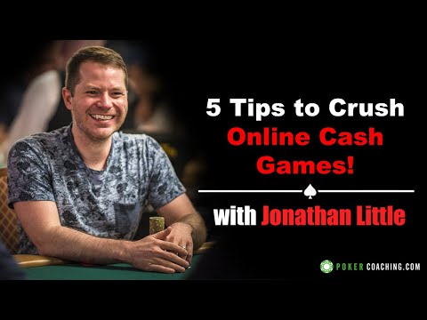 5 Tips to CRUSH Online Cash Games!