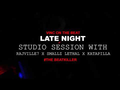STUDIO SESSION WITH RAJVILLE8(Music Bank) x SMALLZ LETHAL (krk) x KATAPILLA (Afrocentic)#BEATKILLER