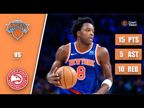 OG Anunoby - 15 Points, 3 Steals, 5 Assists vs Hawks - 2025-26 Regular Season