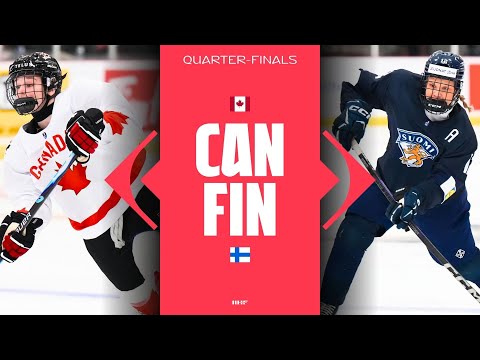 Quartre-finals: Canada vs Finland | 2026 U18 #WomensWorlds