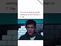 The Man Who Beat The Gorilla Waking Up For 1000 Men Vs 1 T Rex Squid Game Video Meme Short