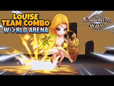 Louise Team Combo in World Arena Ep. 4 - Summoners War