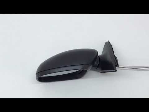 Fits Skoda Fabia Hatchback 2007-2014 Door Wing Mirror Manual Textured Passenger Side video