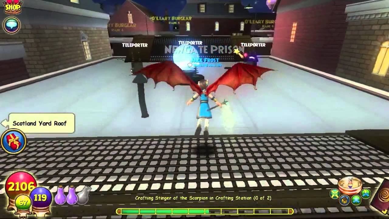 Wizard101 - Marleybone Crafting Quest