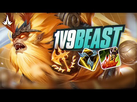 I SMURFED on the #1 Shen Player with Wukong Jungle 🐒👑 | perryjg gameplay