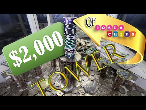 Oh Boy "Another Tower" But this one is worth $2000 High Limit Coin Pusher