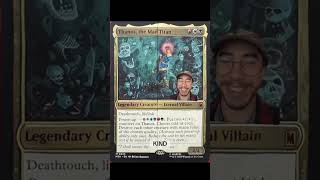 thanos card reveal! #mtgcommunity #mtg #marvel #magicthegathering