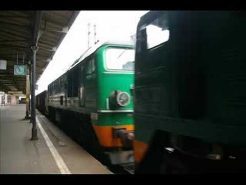 Trens na estação PKP Toruń Główny