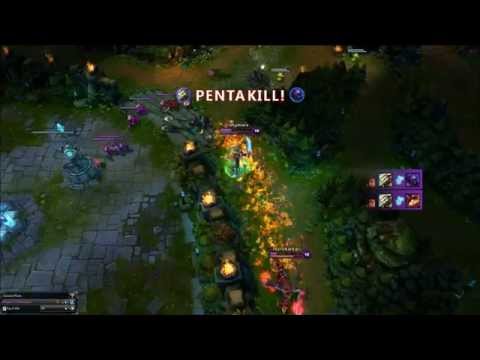 NEW MASTER YI PENTAKILL (First day of rework!) League of Legends