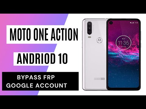 How to Bypass Google Verification on Motorola One Action – FRP Lock Bypass google account Android 10