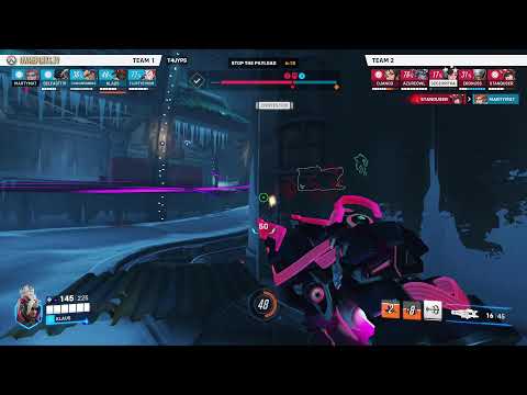 Bullying snipers by KLAUS — Overwatch 2 Replay T4JYPS