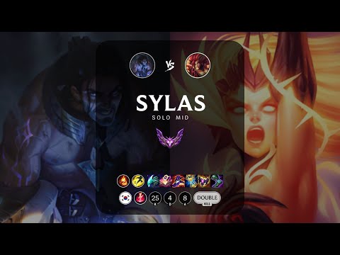 Sylas Mid vs Zyra - KR Master Patch 13.24