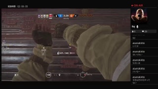 【R6S】ランク　ブロンズからゴールド目指します！