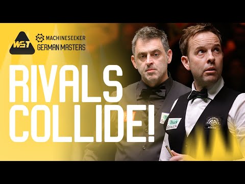 RIVALS COLLIDE! ✊ | Ronnie O'Sullivan vs Ali Carter | Machineseeker German Masters 2026