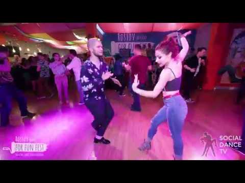 Dmitry Samonov & Sveta Levchenko - Salsa social dancing | Rostov For Fun Fest 2019