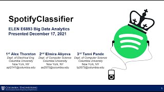 SpotifyClassifier - Music Genre Classification with Big Data