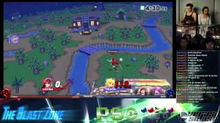 Smash WiiU - TBZs15e2 - Singles - W3 - Clario (Lucina) vs BoA (Peach)