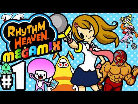 Rhythm Heaven Megamix 3DS Gameplay Walkthrough PART 1 New Best Collection! Nintendo HD English