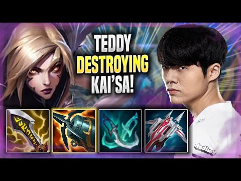 TEDDY DESTROYING WITH KAI'SA! - KDF Teddy Plays Kai'sa ADC vs Samira! | Season 2022