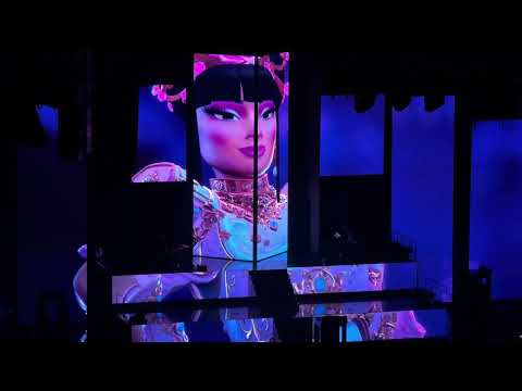 Ganja Burn (Video Interlude) - Nicki Minaj Live at The Climate Pledge Arena in Seattle 3/10/2024