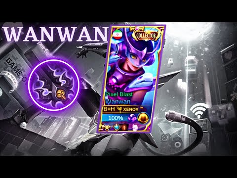 WANWAN CRIT DAMAGE 100% USEFUL - MOBILE LEGENDS WANWAN GAMEPLAY