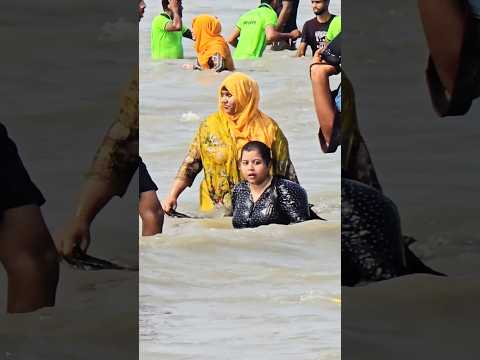 Cox’s Bazar Sea Beach Swimming Shorts #shorts #shortsvideo #shortsfeed