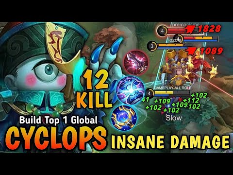 Cyclops New OP Build For Carry The Team & Best Emblem Auto MVP - Build Top 1 Global Cyclops