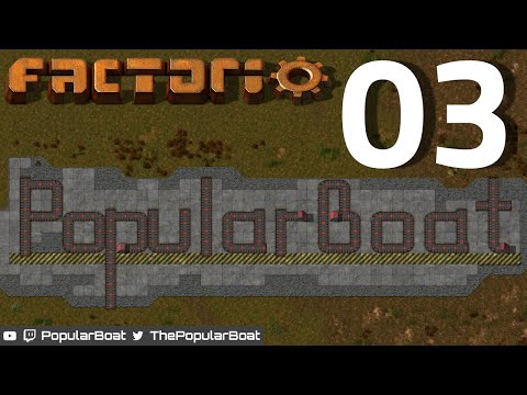 PopularBoatBuilds [Factorio | 0.13 experimental] Part 03 - Shaking off the rust