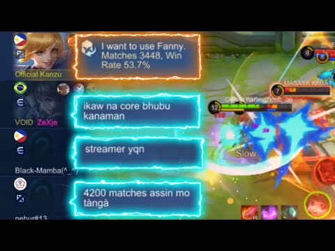 31 MATCHES FANNY PRANK TRASHTALKER TEAMMATES AUTO MANIAC!! [MLBB]