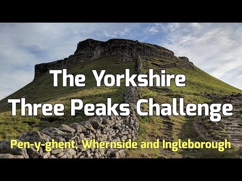 The Yorkshire Three Peaks Challenge - Pen-y-Ghent, Whernside & Ingleborough