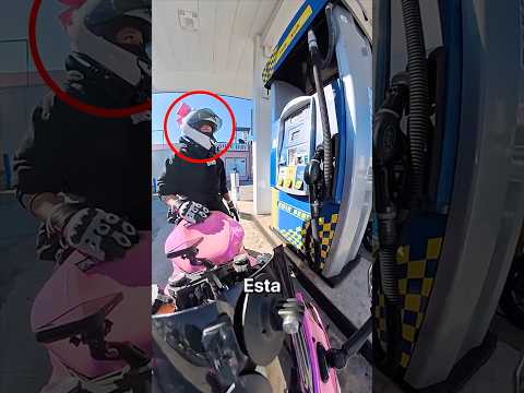 Está motociclista merece el cielo ❤️