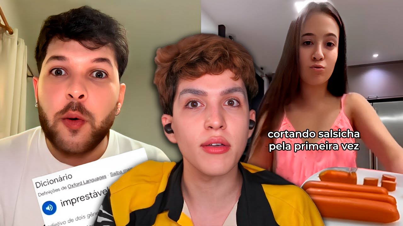 Julia Pimentel não sabe CORTAR SALSICHA