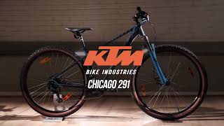 KTM Chicago 291 2022 / рама 38см metallic grey/black/blue (022809100) - відео 2