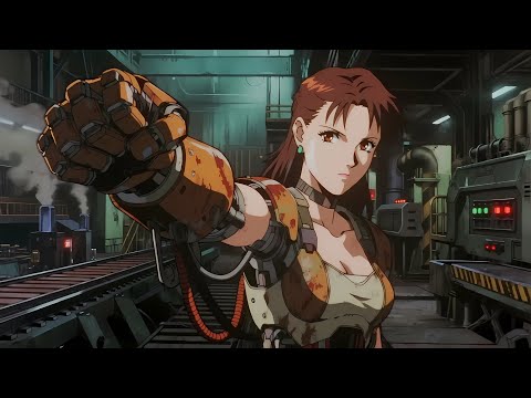 Pure Vaporwave Music with Retro Anime Aesthetic