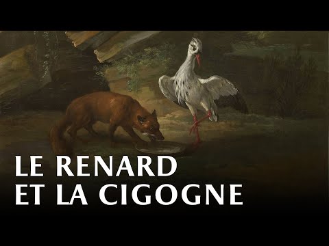 Le renard et la cigogne, Jean-Baptiste Oudry, 1747