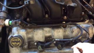 How to 2002 Ford Escape V6 Misfire diagnose coil pack 3.0