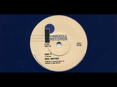 NIGEL MARTINEZ / DON'T IT / 1981 / B-SIDE / 7'' VINYL / 80'S